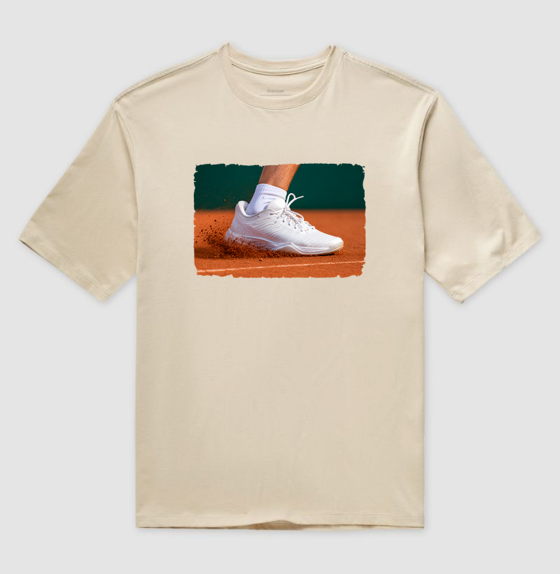 Deslize no Saibro - Camiseta Oversized