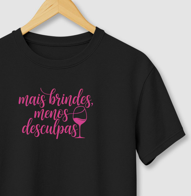 Mais brindes menos desculpas (versão rosa)