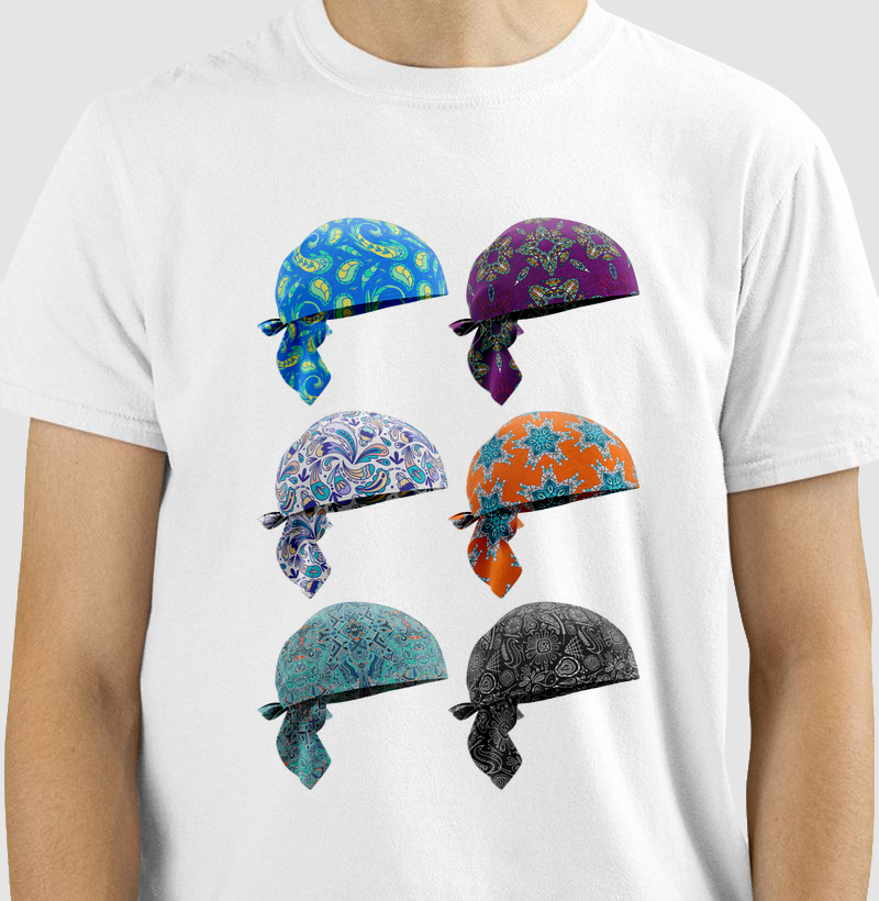 Camiseta Axé - Bandanas