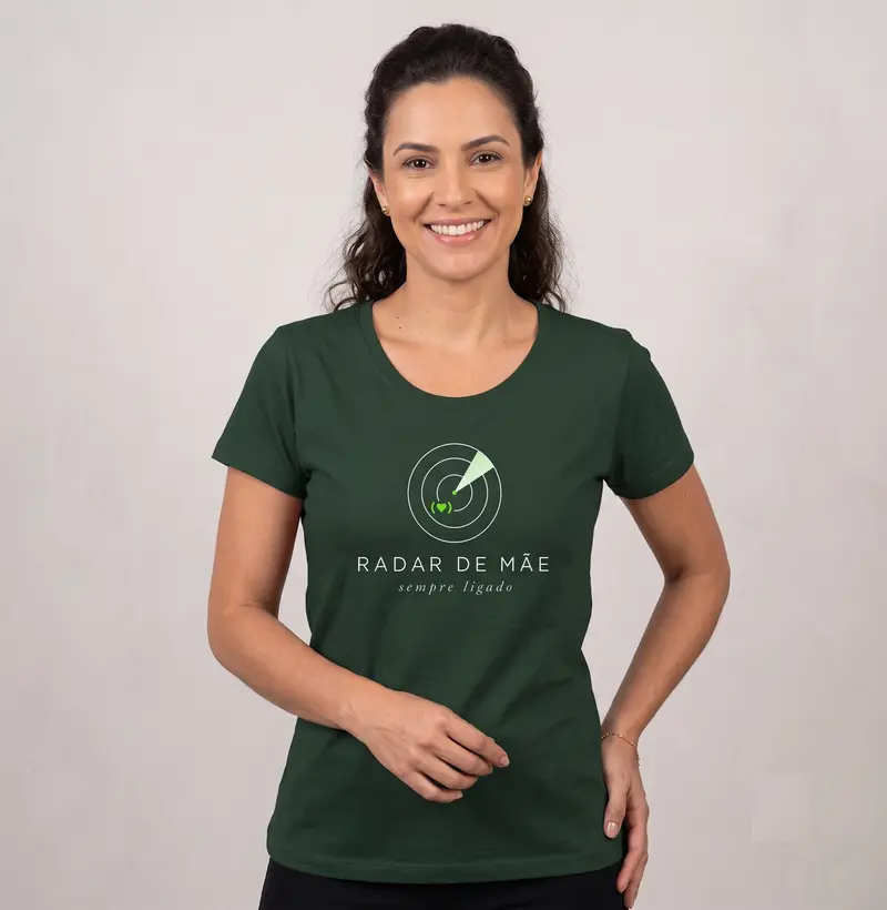 Radar de Mãe - Blusa Feminina Estampada 