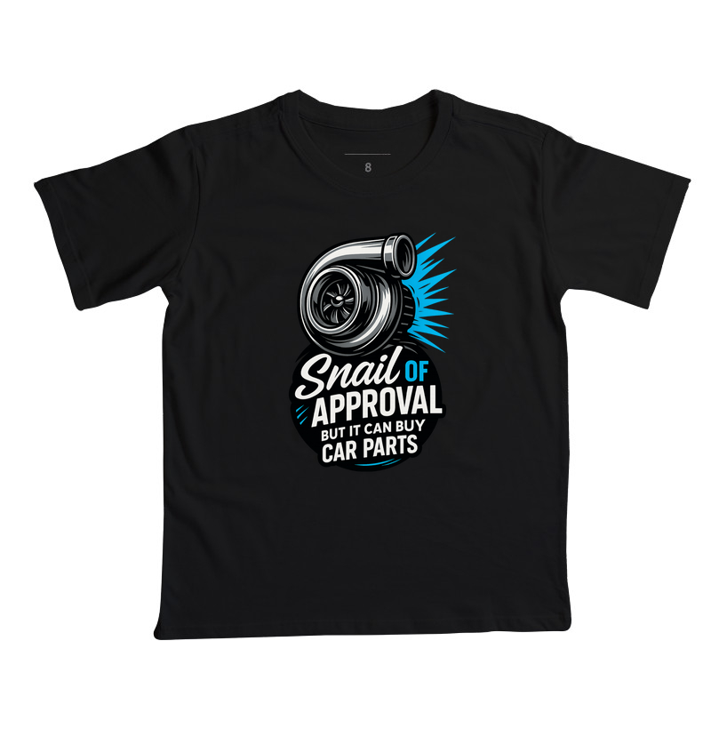 camiseta-garage-motors-kustom-snail-of-approval-turbo-car-parts