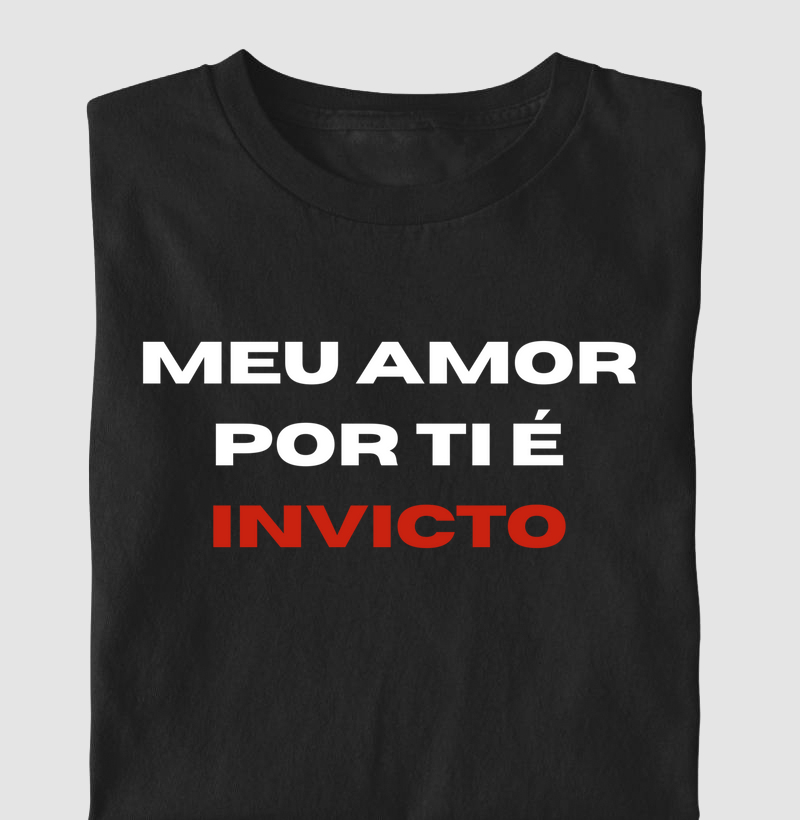 CAMISETA AMOR INVICTO