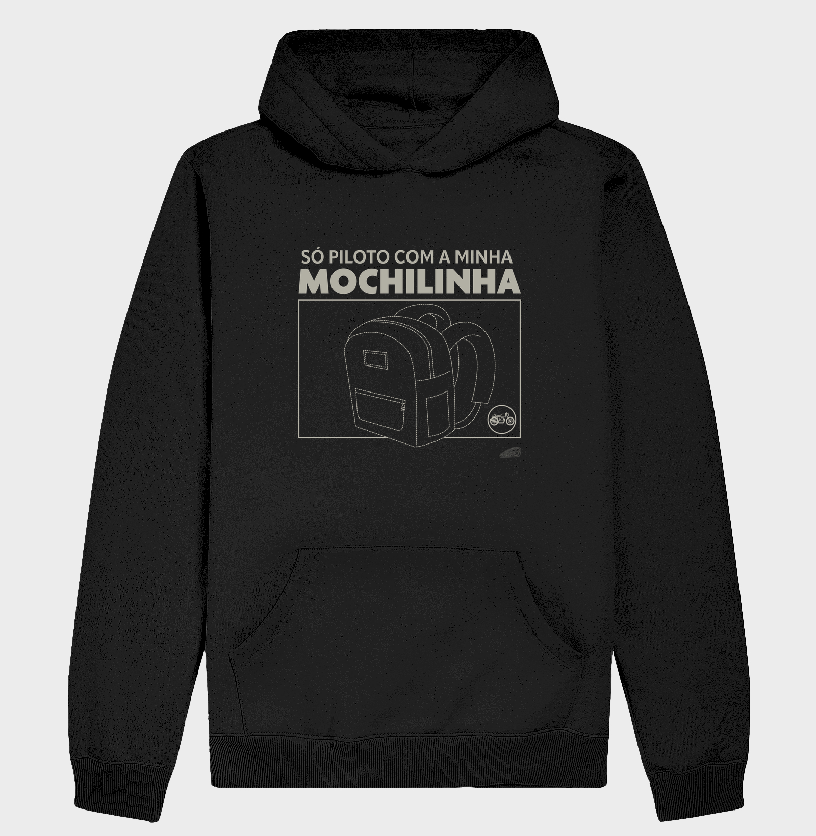 Só piloto com a minha Mochilinha