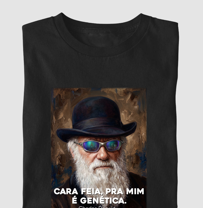 Charles Darwin - Vida Loka - Camiseta
