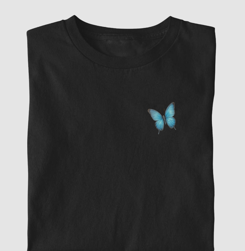 Minimalista Blue Butterfly