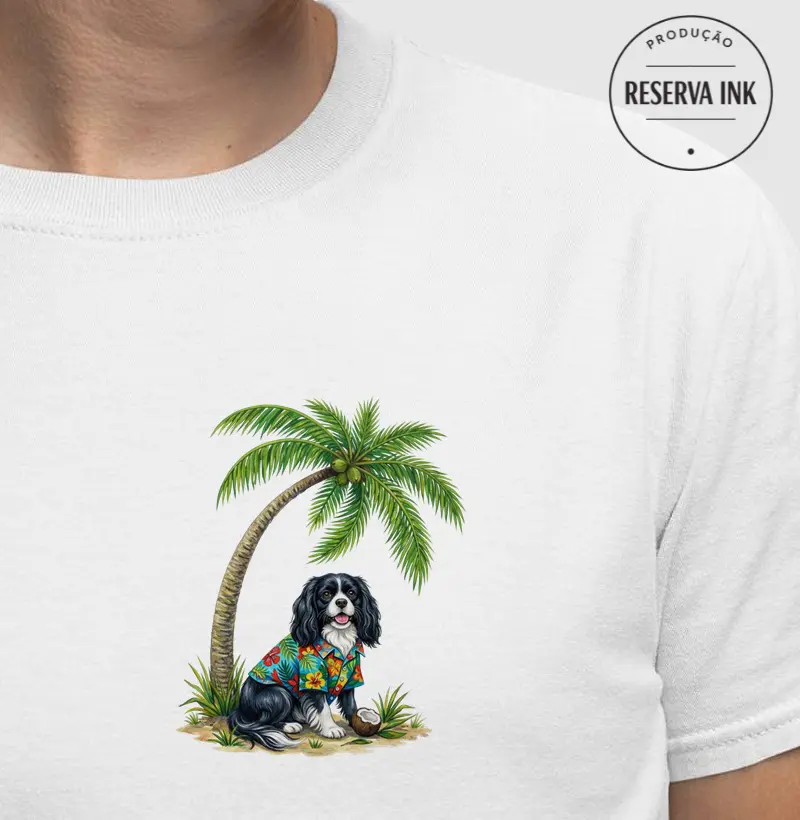 Cavalier King Preto - Férias