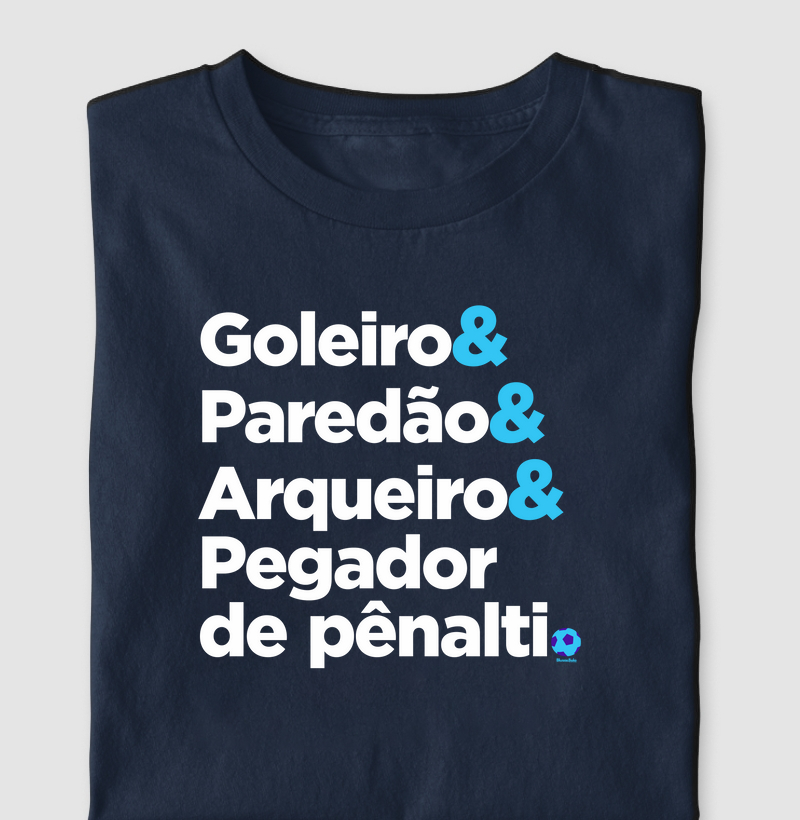 Camiseta Goleiro & Paredão