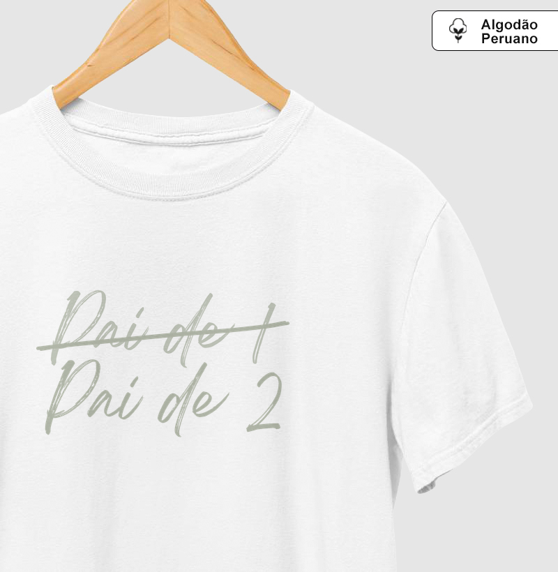 Pai de 2 - Algodão Peruano Premium