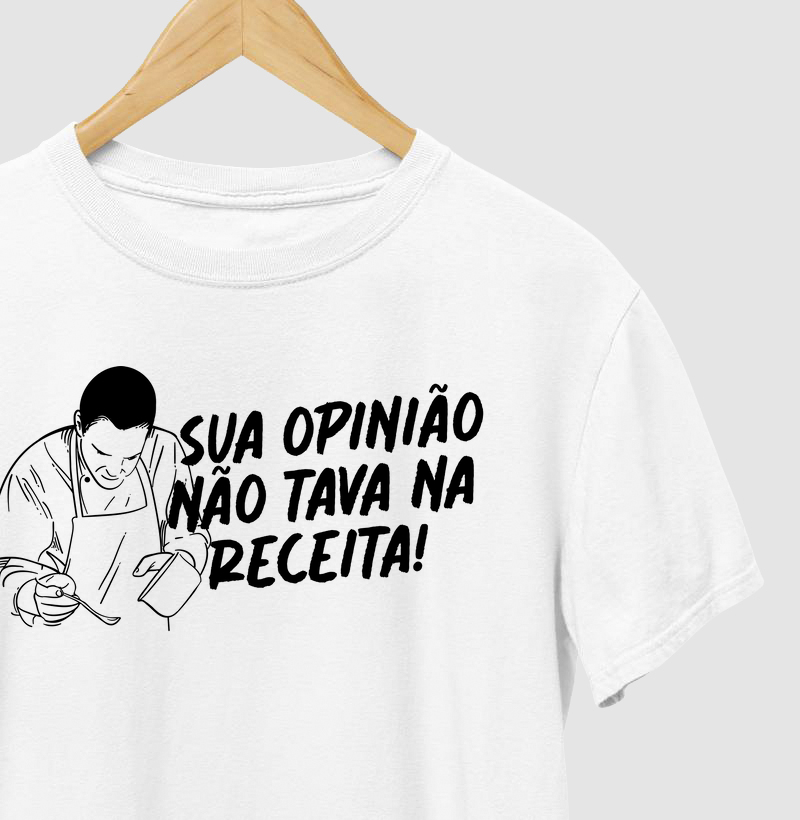 Sua opinião