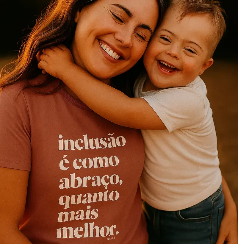 Inclusão é como abraço, quanto mais melhor