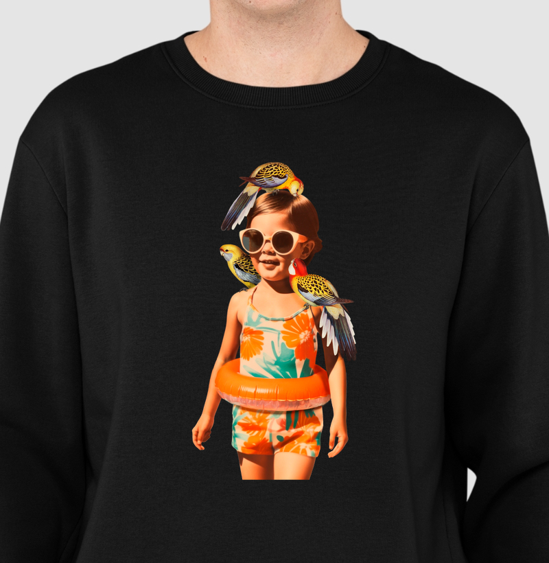 Colagens - Beach Girl - Moletom