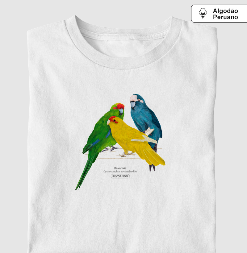 Love Friends - Kakarikis - Algodão Peruano