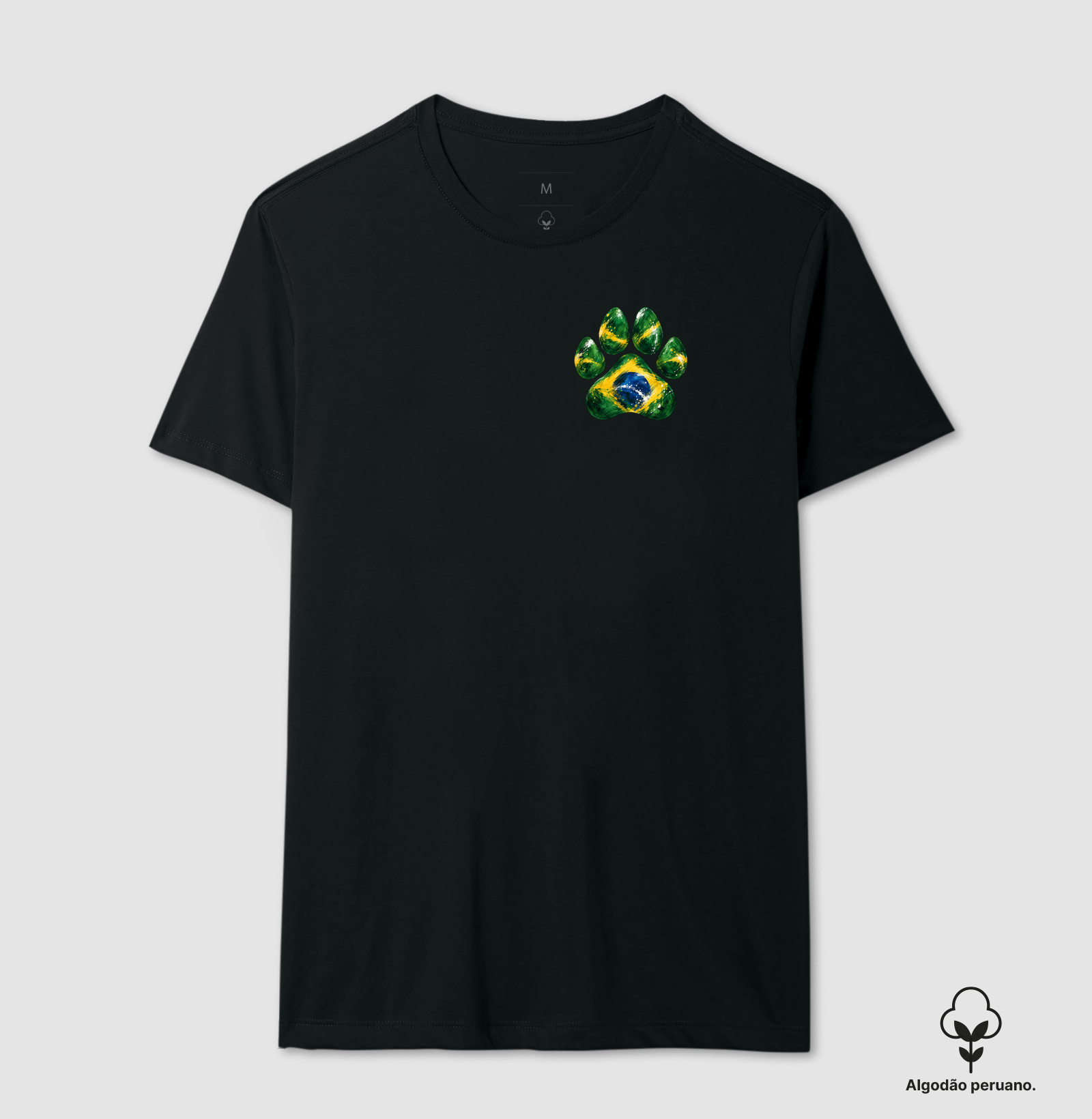 Brasil em Pinceladas - Camiseta Algodão Peruano