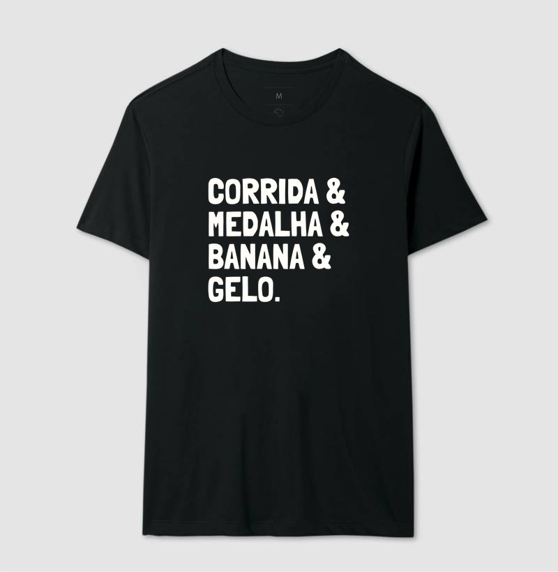 Corrida e Medalha e Banana e Gelo