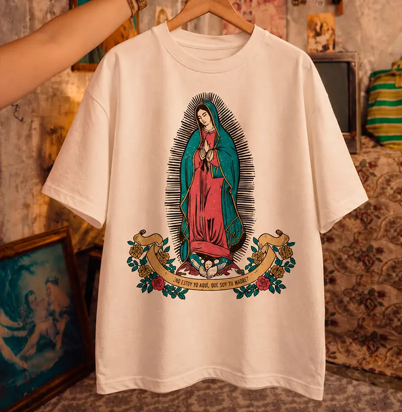 Tshirt Oversized La Guadalupana