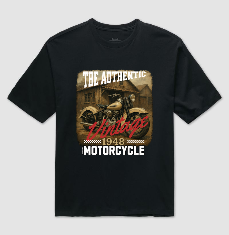 Camiseta Oversized Panhead