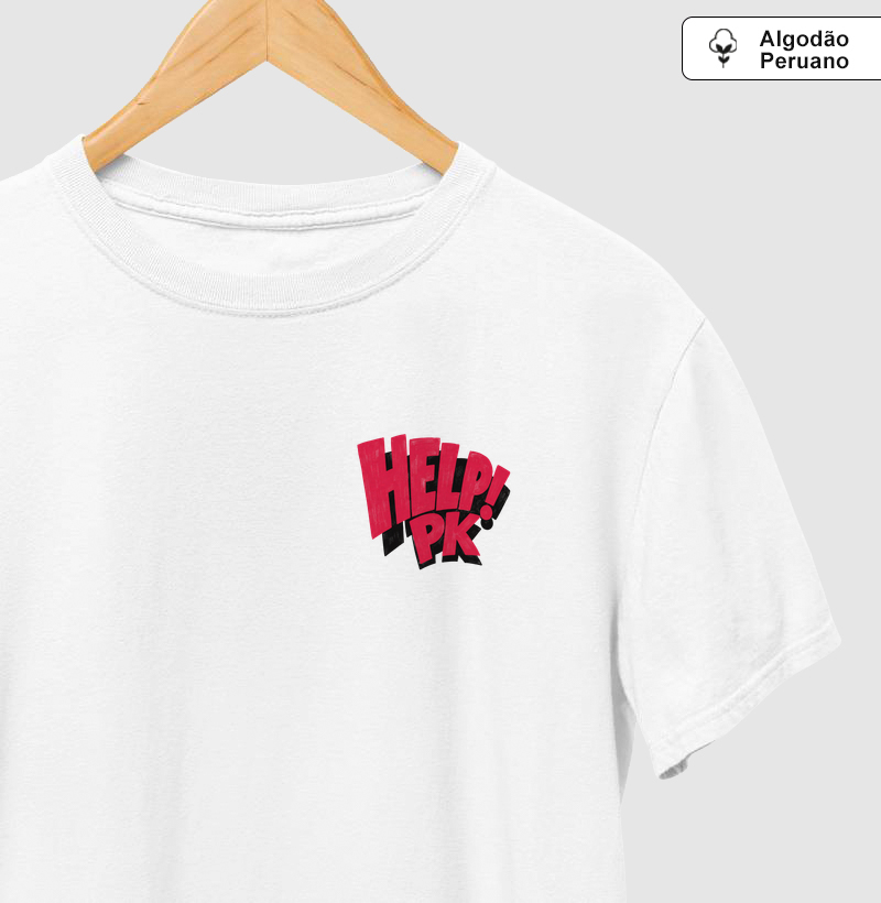 Help! PK - Camiseta Algodão Peruano