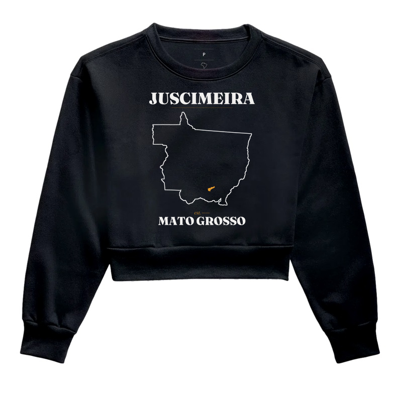 Juscimeira | Legado MT - Cropped Moletom