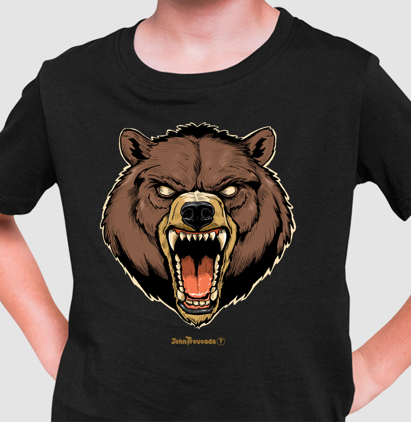 Camiseta Infantil  Urso