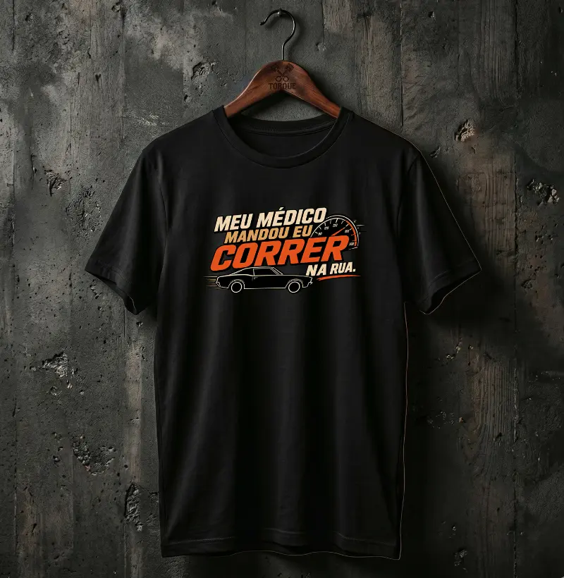 Meu médico mandou eu correr na rua