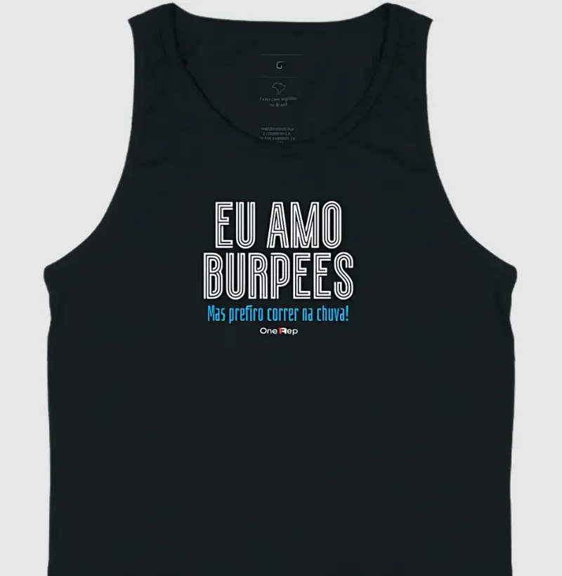 Eu amo burpees, mas prefiro correr na chuva 