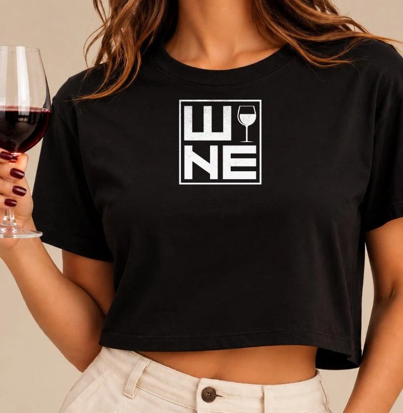 Camiseta Cropped Wine - Cropped