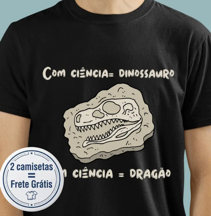 Camiseta Premium Ciências