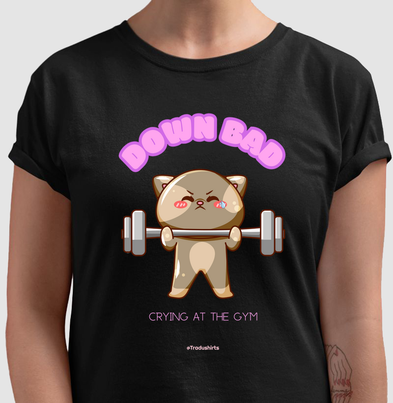 Chorando na academia