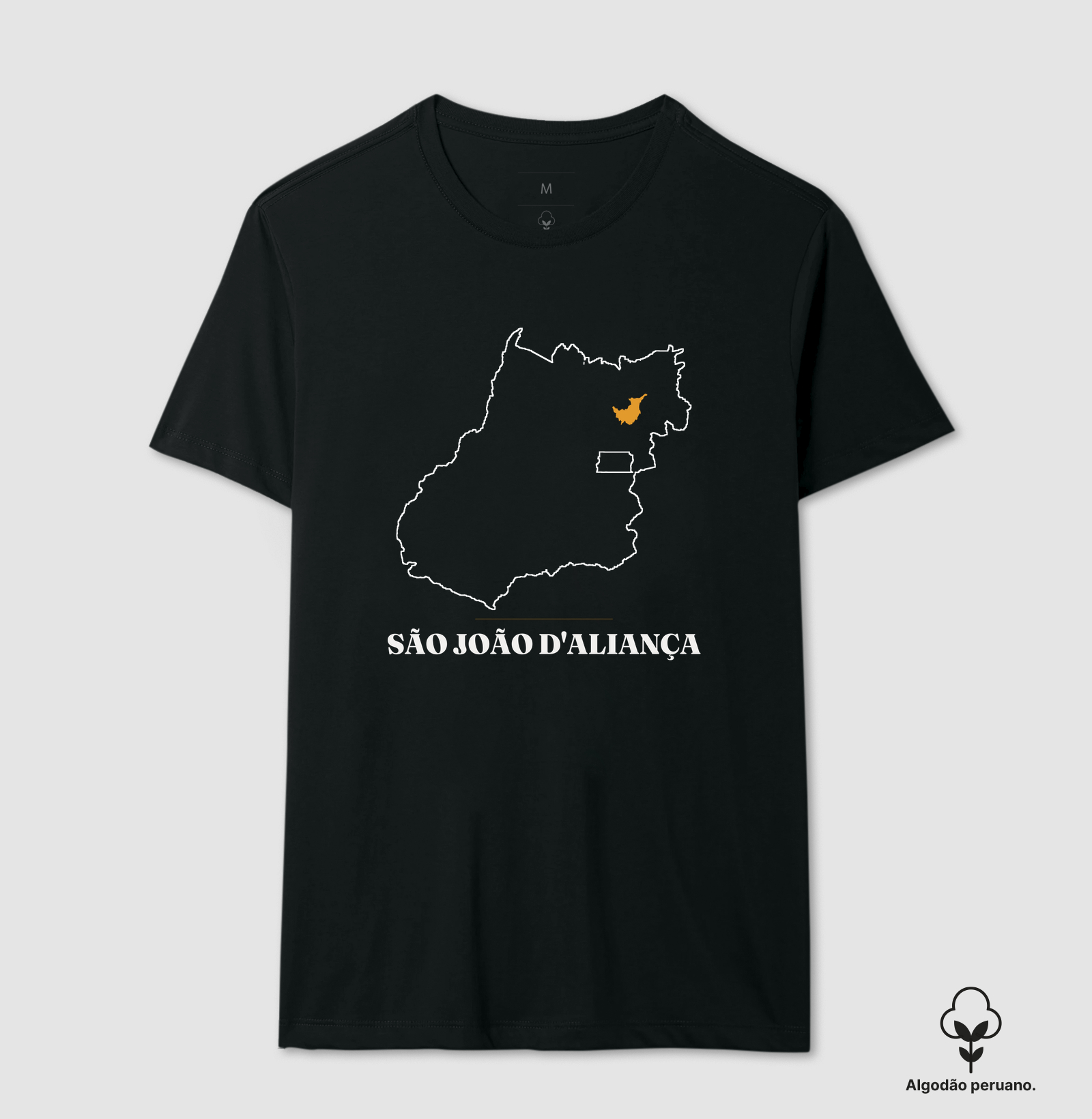 São João d'Aliança | Traço GO - Camiseta Algodão Peruano