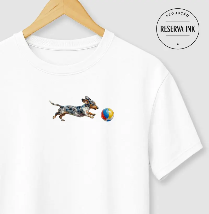 Dachshund Arlequim - Férias