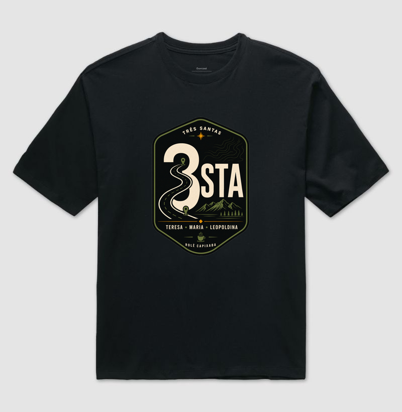 Camiseta Três Santas — Rota Capixaba