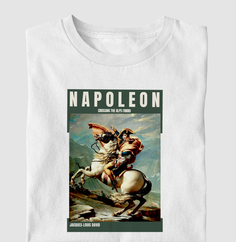 Napoleon Crossing the Alps (1800) - Jacques-Louis David