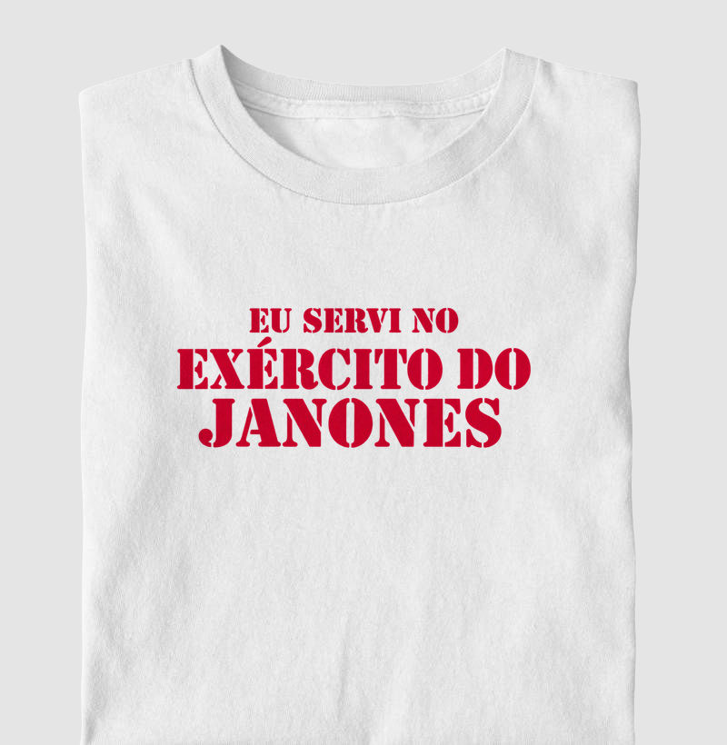 Exército do Janones - Camiseta