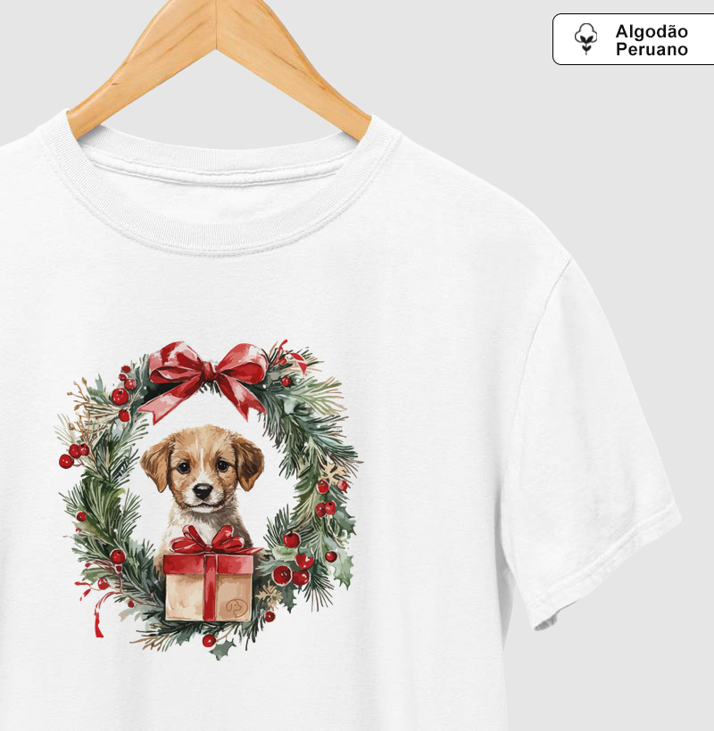 Guirlanda de NatAU - Camiseta Algodão Peruano