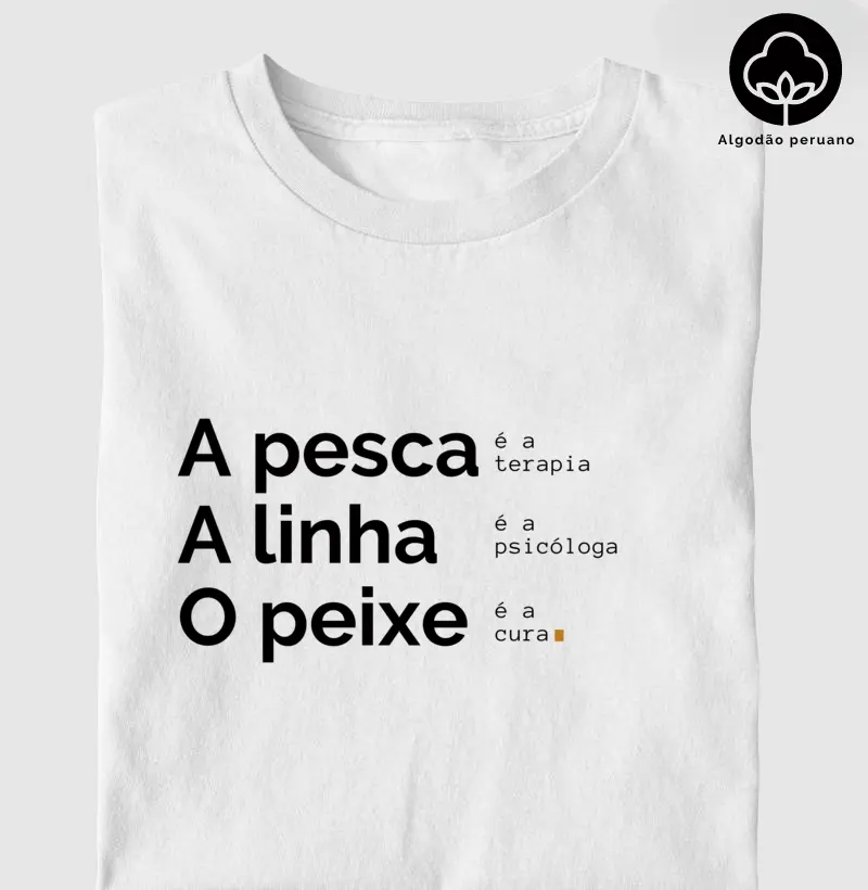 PSICOLOGIA DA PESCA (Algodão peruano)