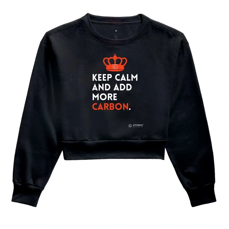 Keep calm and add more carbon.