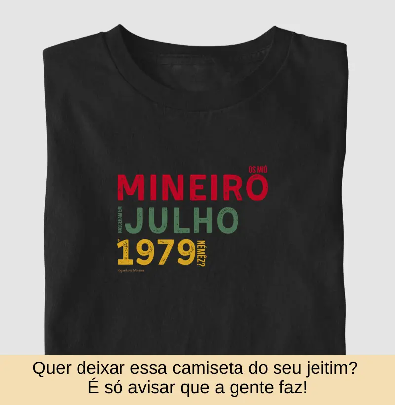 Os mió Mineiro - Personalizável