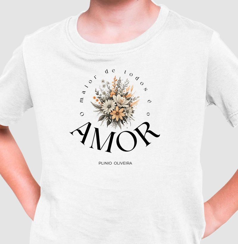 "O maior de todos é o amor" - Plinio Oliveira