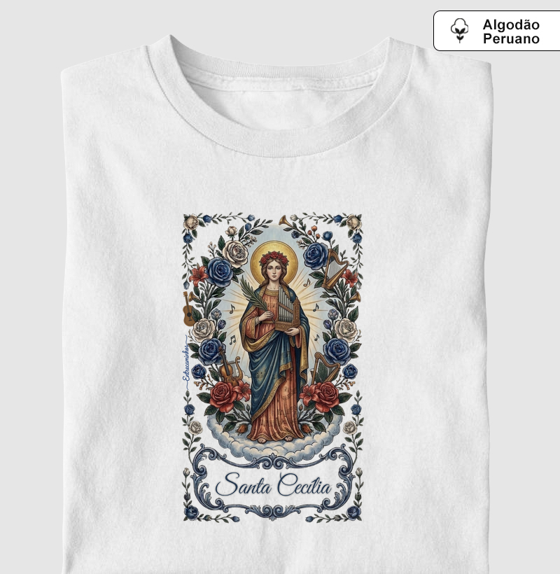 Santa Cecília (aquarela)