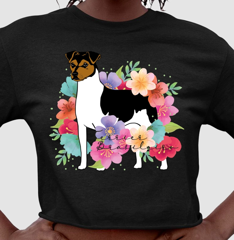 Terrier Brasileiro Floral