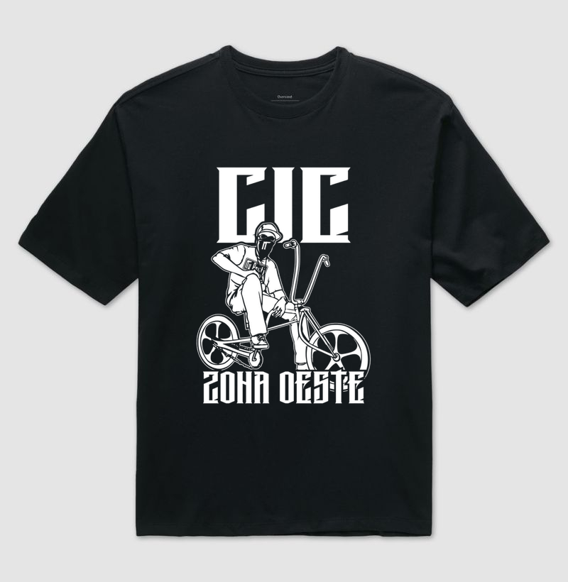 Camiseta Oversized Cic Zona Oeste