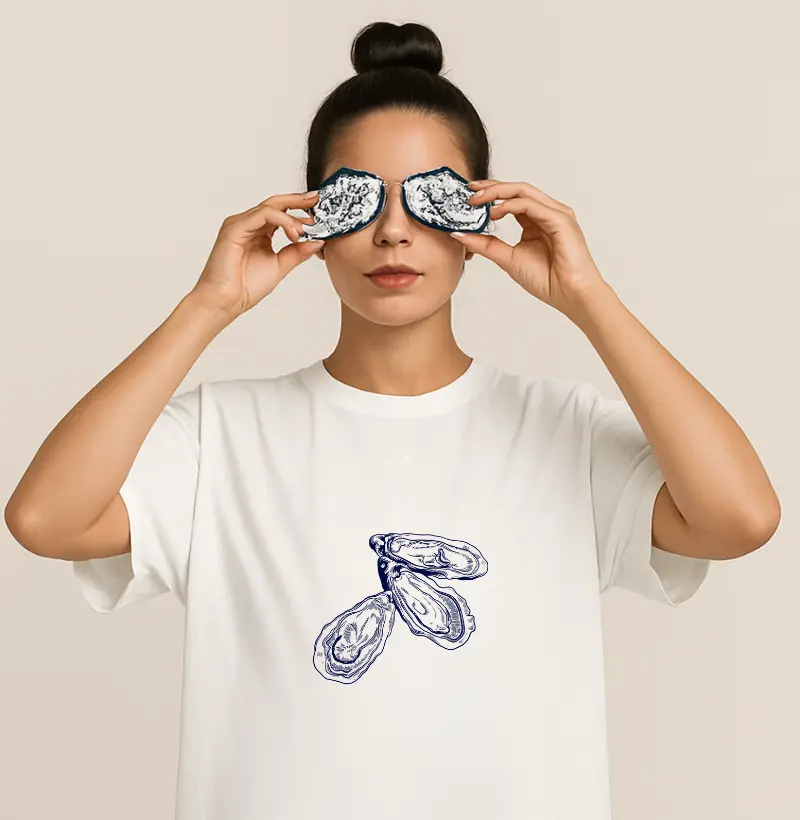 Camiseta Oversized 3 Ostras