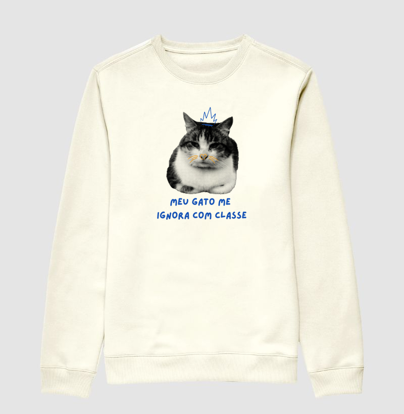 Moletom Meu Gato Me Ignora