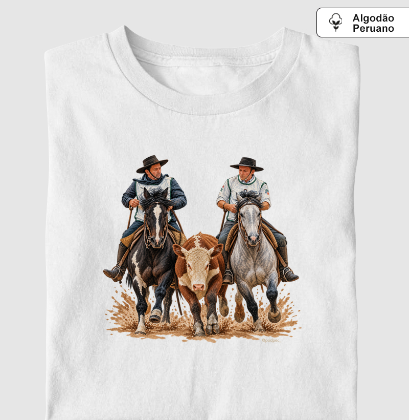 Entre Jinetes - Camiseta Algodão Peruano