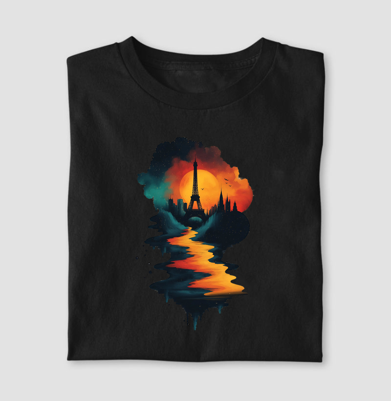 Camiseta Contrastes