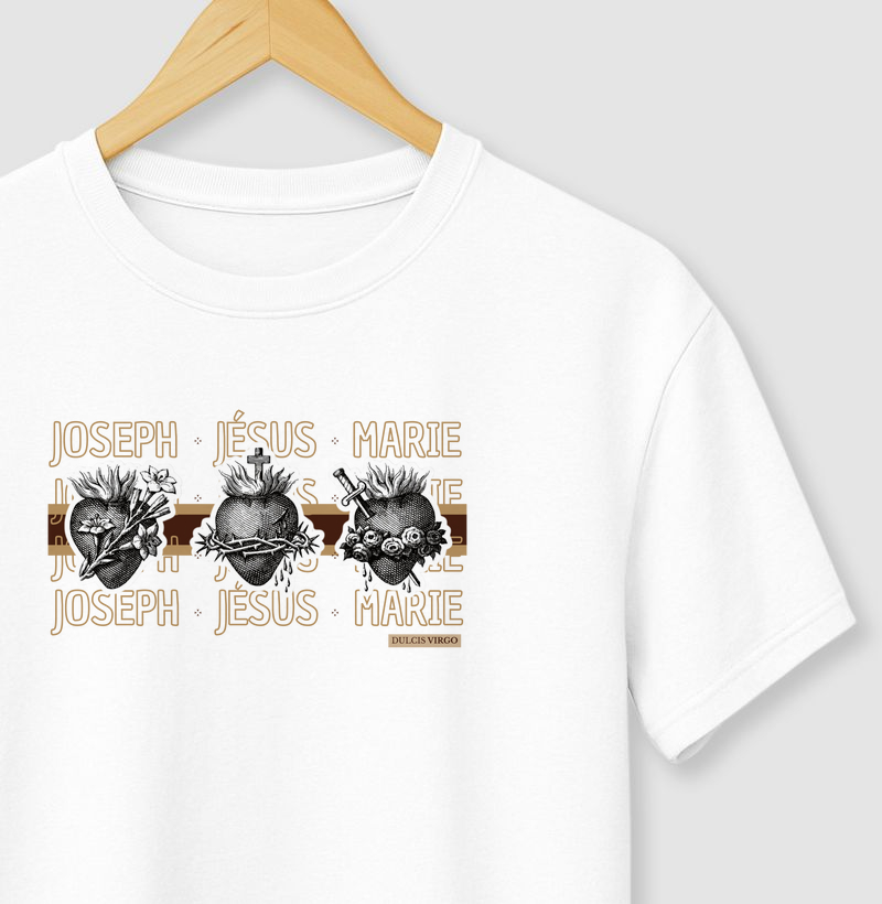 Três corações: Jesus, Maria e José!