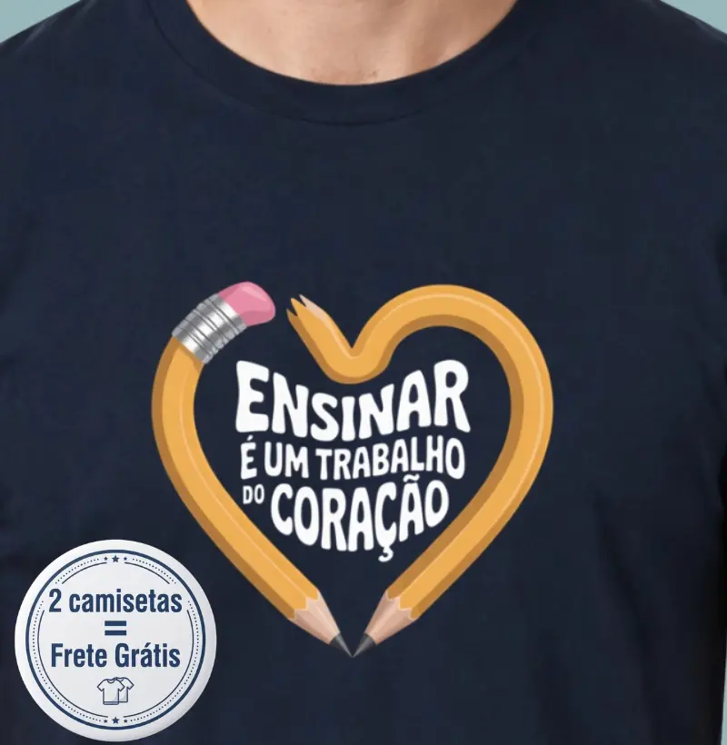 Camiseta Premium Professor/Pedagogo