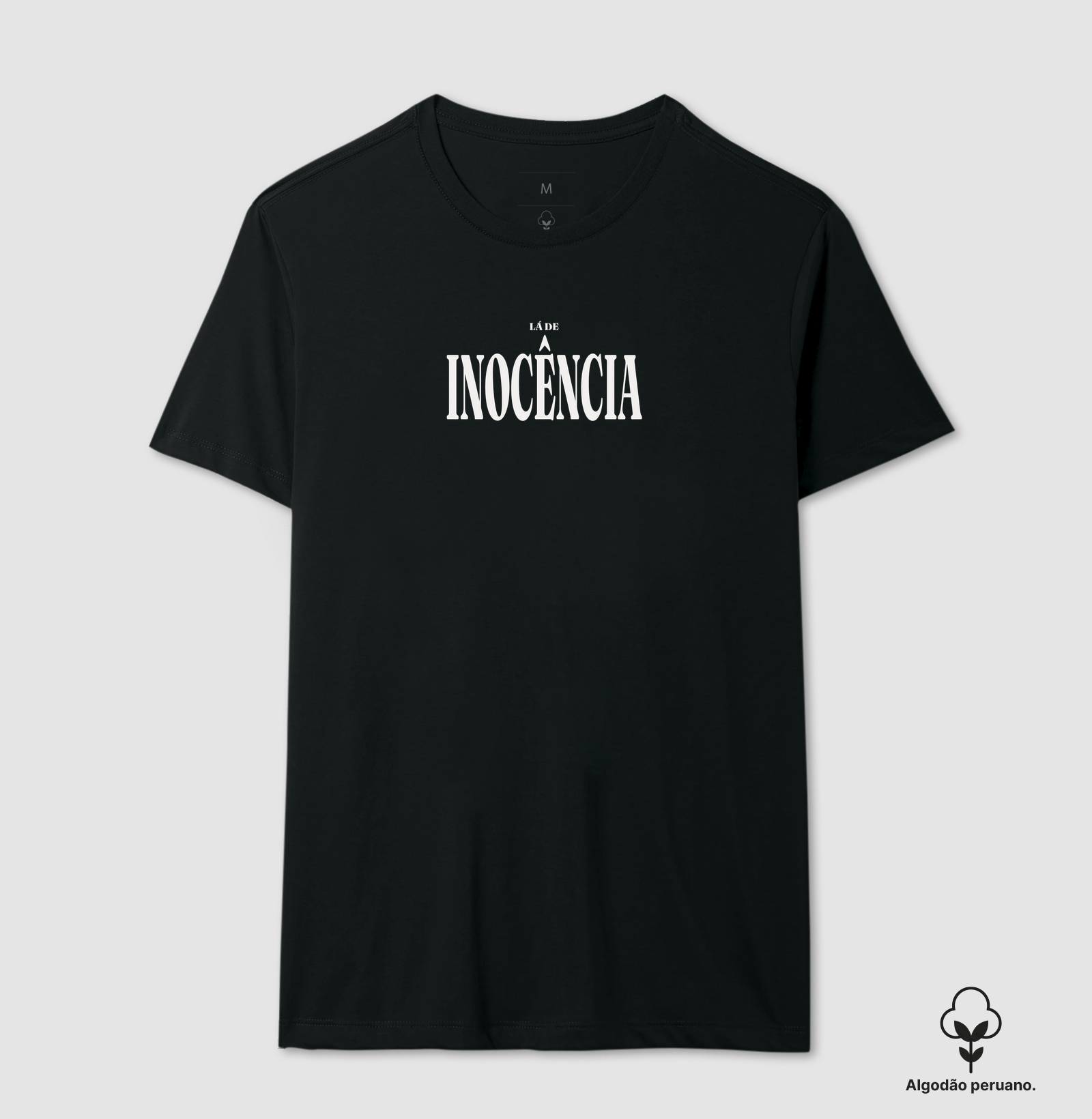 Inocência | Tipografia MS - Camiseta Algodão Peruano