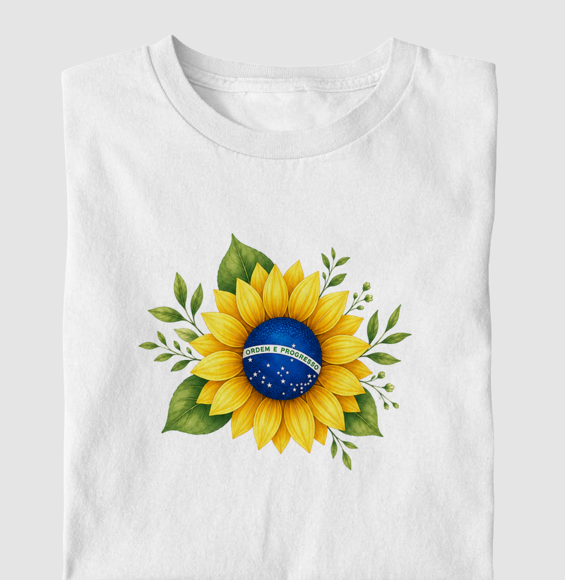 Camiseta Girassol Patriota