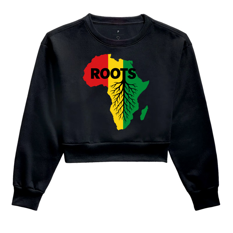 African Roots - Cropped Moletom
